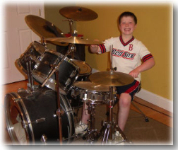 drumming boy